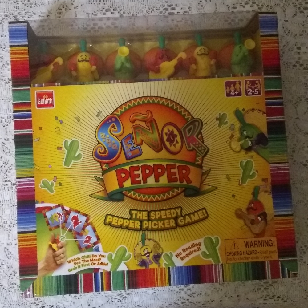 SEÑOR PEPPER THE SPEEDY PEPPER PICKER GAME